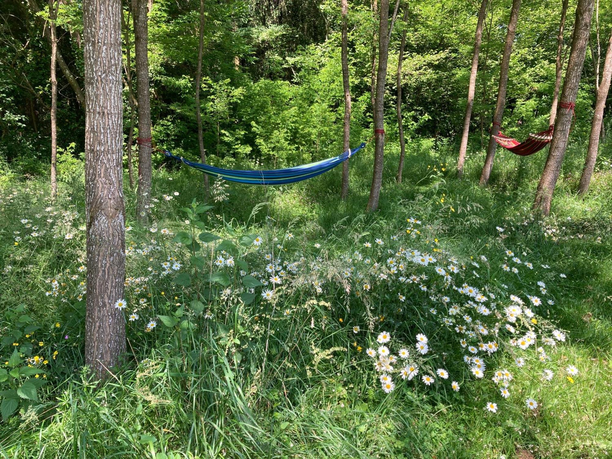 Hotel Au Pre Fleuri Eco Glamping Le Lindois Exterior foto